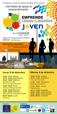 EMPRENDE GRAN CANARIA JOVEN FLYER EMPRENDE GRAN CANARIA JOVEN FLYER
