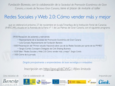 Taller Redes Sociales y Web 2.0 Taller Redes Sociales y Web 2.0