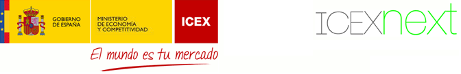 El Instituto Español de Comercio Exterior Presenta el Programa ICEXNEXT Logo