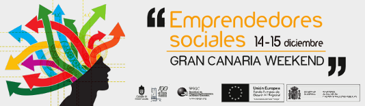 Emprendedores Sociales Gran Canaria Weekdend Banner
