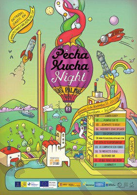 Pecha Kucha Nights Volumen 08 Las Palmas GC-Cartel