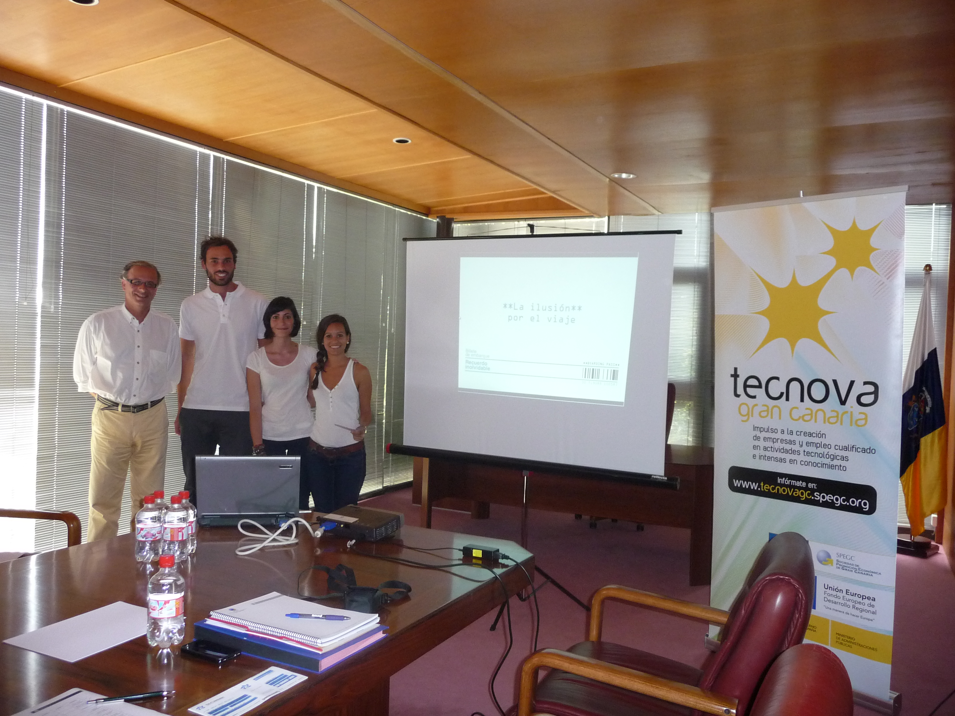 Presentación de los proyectos del Premio Tecnova "Gran Canaria: Recuerdo Inolvidable"